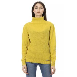 Baldinini Trend Yellow Wool Women Women's Sweater